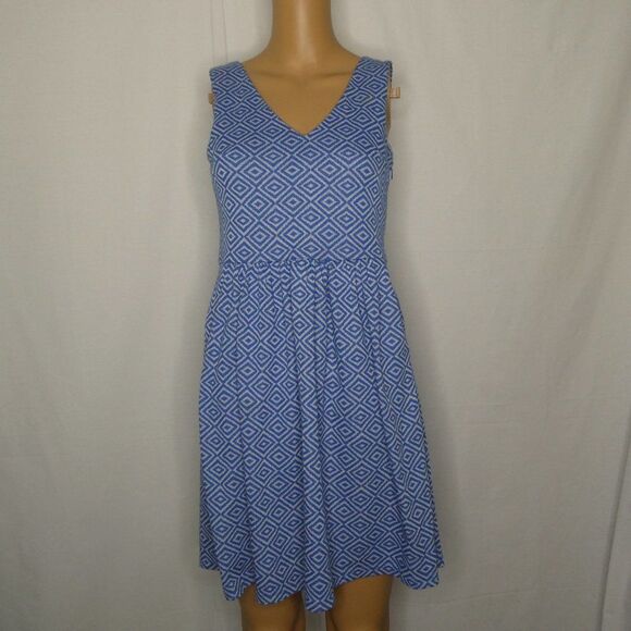 Alythea Sleeveless V Neck Fit & Flare Mini Dress S - Picture 1 of 12